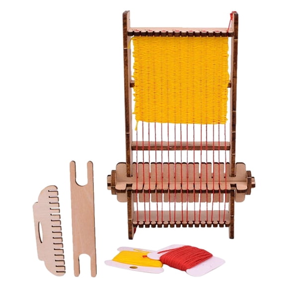 Kit De Telar De Telar De Madera Hecho A Mano Para Niños Principiantes