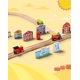 thumbnail image 2 of Set Wooden Town Play SainSmart Jr. 30 unidades con acceso al tren., 2 of 5