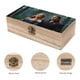 thumbnail image 3 of Acotar Caja Organizadora de Madera Rústica - Caja Decorativa Multifuncional para Escritorio, Hogar, Oficina, Joyas y Manualidades, 3 of 6