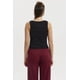 thumbnail image 3 of Polera Mujer Textura Recogido Negro, 3 of 4