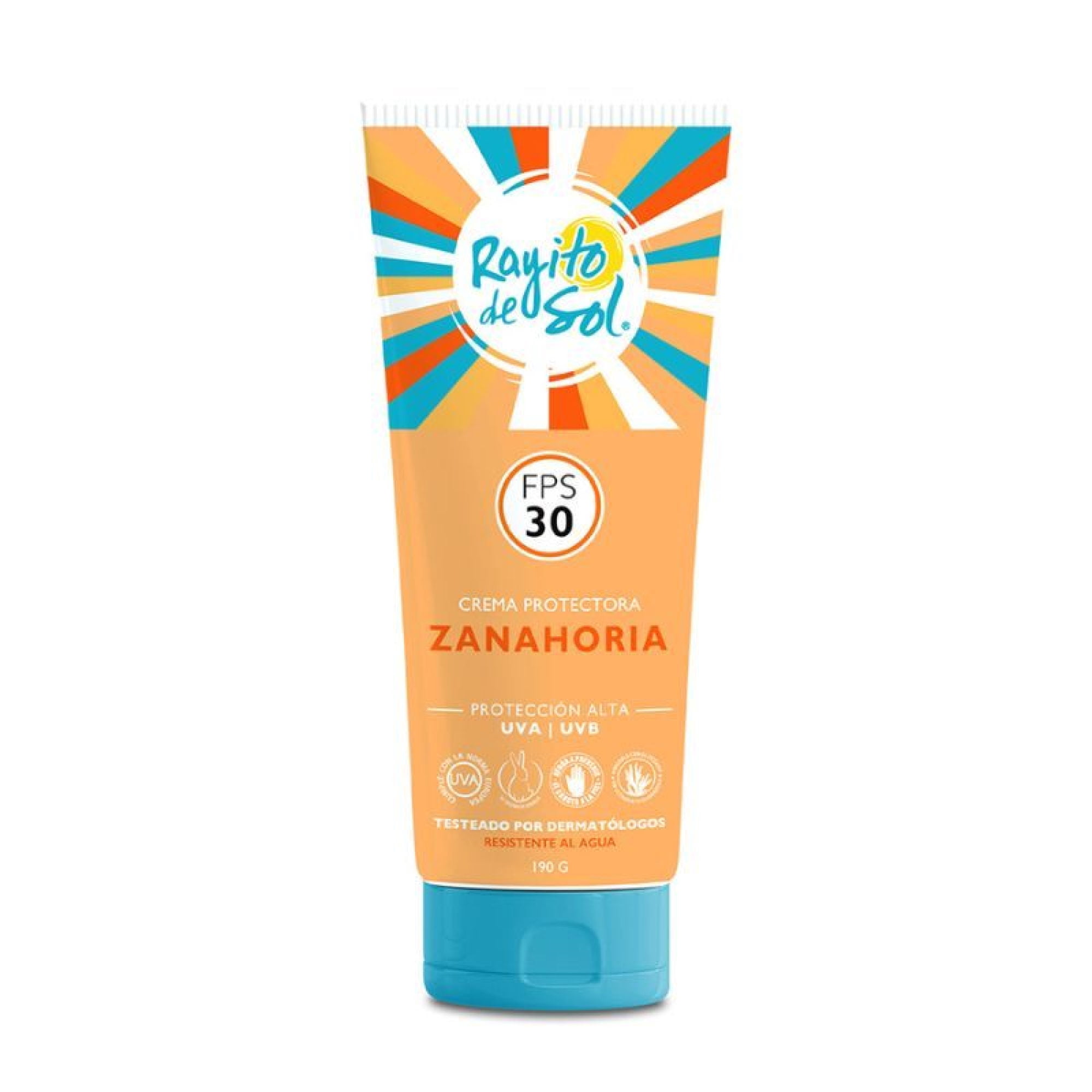 Protector Solar Rayito De Sol Zanahoria Fps30