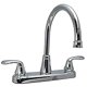 thumbnail image 2 of Llave para cocina Phoenix Faucets PF231302 de 20 cm, arco alto, 2 manijas, cromo, 2 of 6