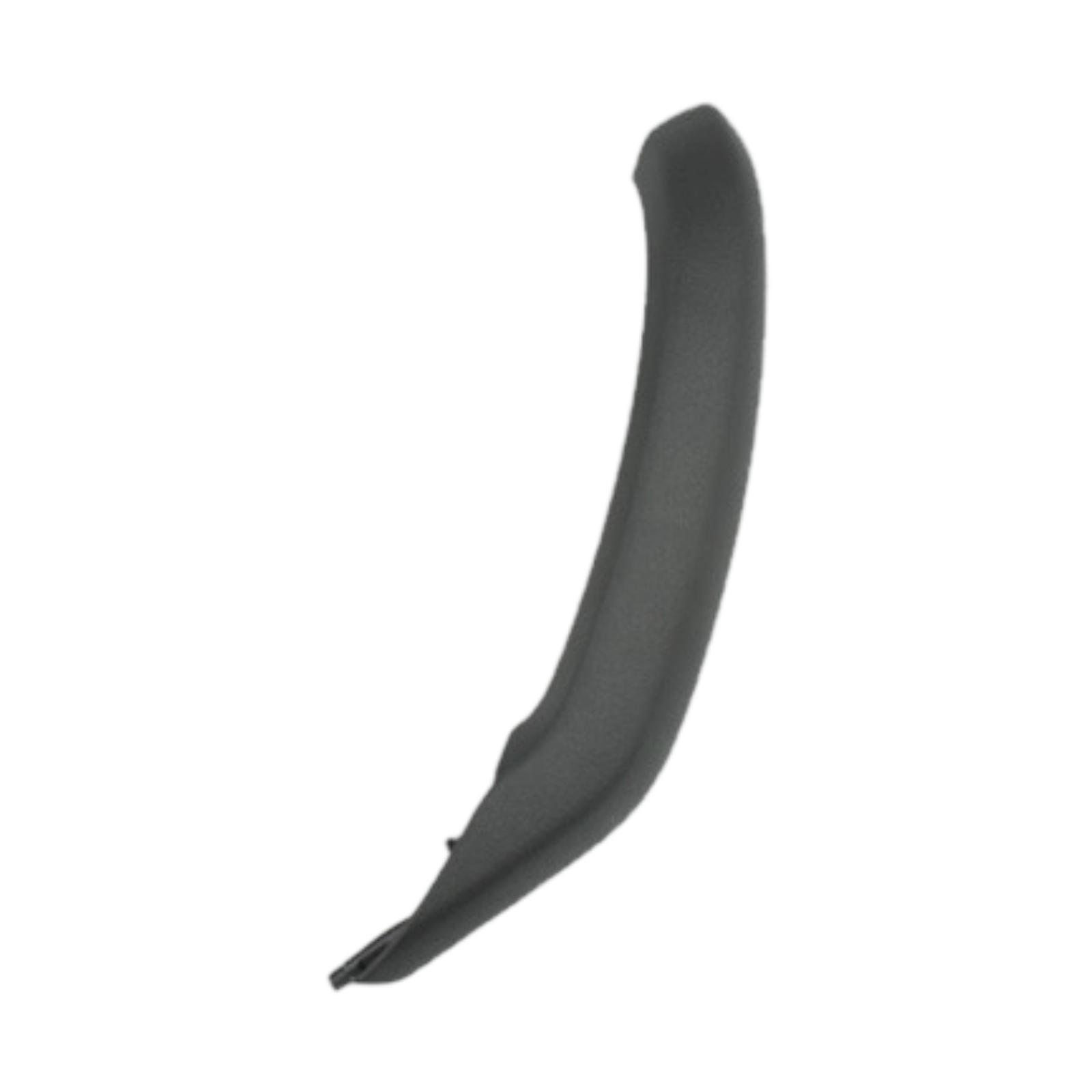 Magideal - Cubierta De Manija De Puerta Interior Cubierta De Tirador De Puerta De Automóvil Elegante Fácil Instalación Práctica Reemplazo De Piezas De Repuesto Izquierda Negra