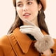 thumbnail image 5 of Guantes de invierno para mujer, de cachemira, para nieve y pantalla táctil, cálidos y térmicos para ciclismo., 5 of 5