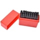 thumbnail image 1 of Juego De Manualidades Con Sellos Del Alfabeto, Perforador De Letras, Caja De Herramientas De Cuero Y Metal De Acero De 8mm, 1 of 3