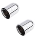 thumbnail image 4 of 2x 50mm Chrome Tow Bar Ball Cover Cap Coche Remolque Enganche Towball Protect, 4 of 5