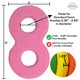 thumbnail image 2 of Pool Noodle Connector LaLa JoJo Noodle Buddy Swim Aid Rosa, 2 of 6