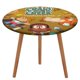 thumbnail image 1 of El Mundo De Craig theme Fitted Round Tablecloths Elastic Edged Table Covers Waterproof Table Cloth For Kitchen Holiday Party Tables Decor 120cm, 1 of 6