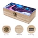 thumbnail image 3 of Demon Slayer: Nezuko Caja Organizadora de Madera Rústica - Caja Decorativa Multifuncional para Escritorio, Hogar, Oficina, Joyas y Manualidades, 3 of 6