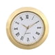 thumbnail image 1 of Reloj Redondo Inserto Pieza De Reparación Dormitorio Hogar Decorativo Manualidades DIY Mini Reloj Marco Dorado, 1 of 3
