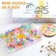 thumbnail image 2 of Mini Patitos JWAJWY 100 Pack Resina Brillan Multicolor, 2 of 3