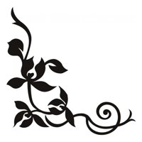 Rienda Libre Graphics - Decomural Decorative Leaf Corner Ws-16047