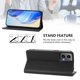 thumbnail image 3 of Funda Billetera con Soporte para Motorola Moto G34 5G Bloqueo RFID Plegable Negro, 3 of 6