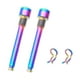 thumbnail image 1 of 2 Piezas De Tornillos De Freno De Disco De Bicicleta Tornillos De Palanca De Freno Tornillo De Abrazadera De Freno De Rosca M4 Multicolor, 1 of 5