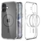 thumbnail image 1 of Funda Spigen Ultra Hybrid MagFit para iPhone 17, color grafito transparente, 1 of 8