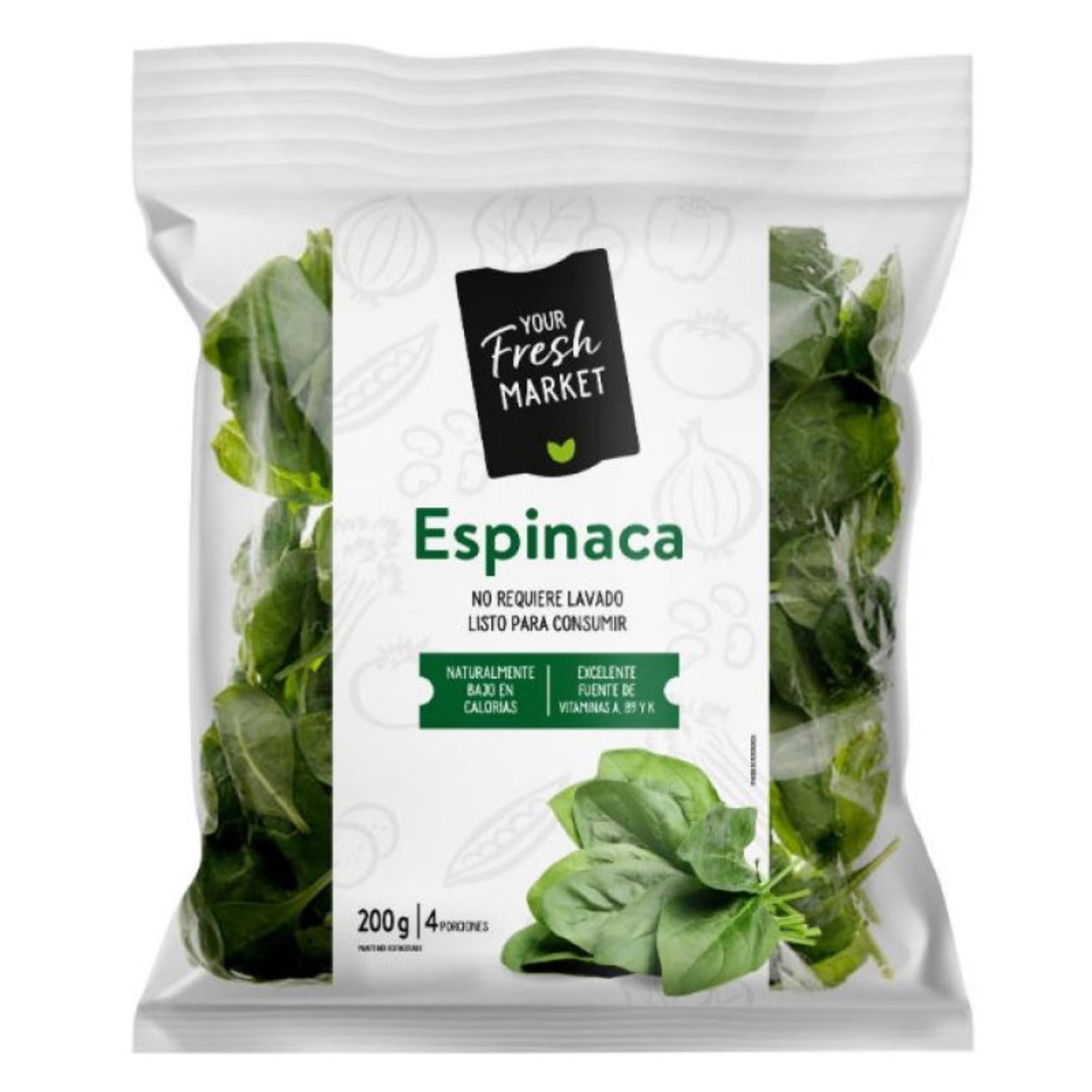 Ensalada De Espinaca Bolsa 200 g