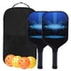 thumbnail image 1 of Juego De Paletas De Pickleball Premium Agarre Antideslizante Con Bolsa De Transporte Raquetas Portátiles Cuadrado Pequeño, 1 of 1