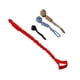 thumbnail image 1 of Perro Al Aire Libre Bungee Colgante Juguete Interactivo Durable Tugger Tether Tug Juguete Rojo, 1 of 5