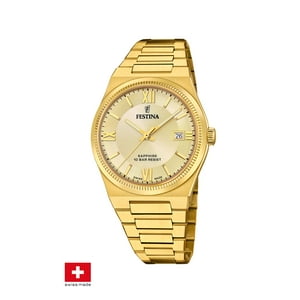Reloj F20038/2 Festina Swiss Dorado Hombre My Swiss Time