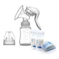 Super Baby - Extractor De Leche Manual Mas Bolsas De Almacenamiento X 30