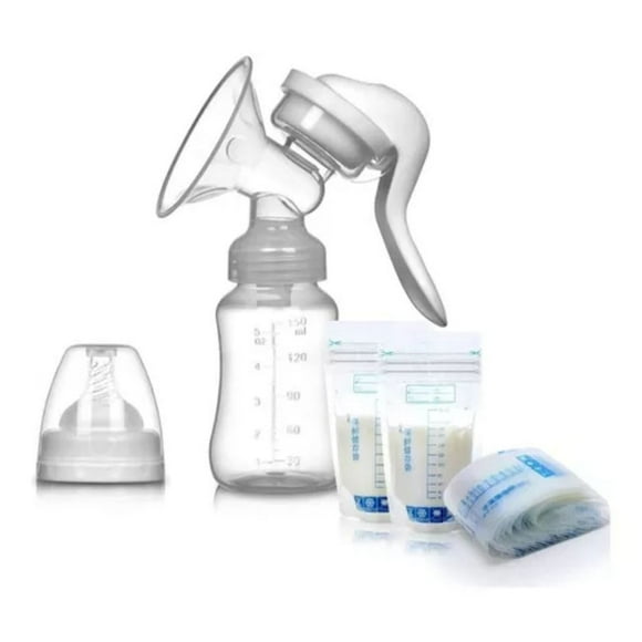 Extractor de Leche Manual Mas Bolsas De Almacenamiento x 30