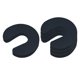 thumbnail image 1 of Soft EVA Door Stopper Finger Pinch Guard Seguridad Para Bebés Dise?o Elegante Negro, 1 of 3