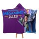 thumbnail image 1 of Megamente Manta Capa con Capucha Anti-Bolitas, Manta de Lana Ártica Suave, Manta Portátil de Felpa Ligera y Lujosa, Poncho para Siesta en Casa y Oficina, 100*130cm, 1 of 6