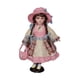thumbnail image 3 of Muñeca de de 15,75 Pulgadas, Muñeca de Cerámica Hermosa con Sombrero Y Pelo, Muñeca Decorativa de Cerámica para Mesa Ornamental, Regalo para Rosa, 3 of 5