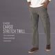 thumbnail image 5 of Pantalón cargo Wrangler Authentics de sarga elástica de corte holgado, 5 of 5