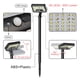 thumbnail image 3 of Luces solares con sensor de movimiento Tryme, 92 LED, impermeables, paquete de 2, 3 of 8