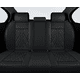 thumbnail image 3 of Fundas Cubreasiento Ecocuero Negro Universales, 3 of 3