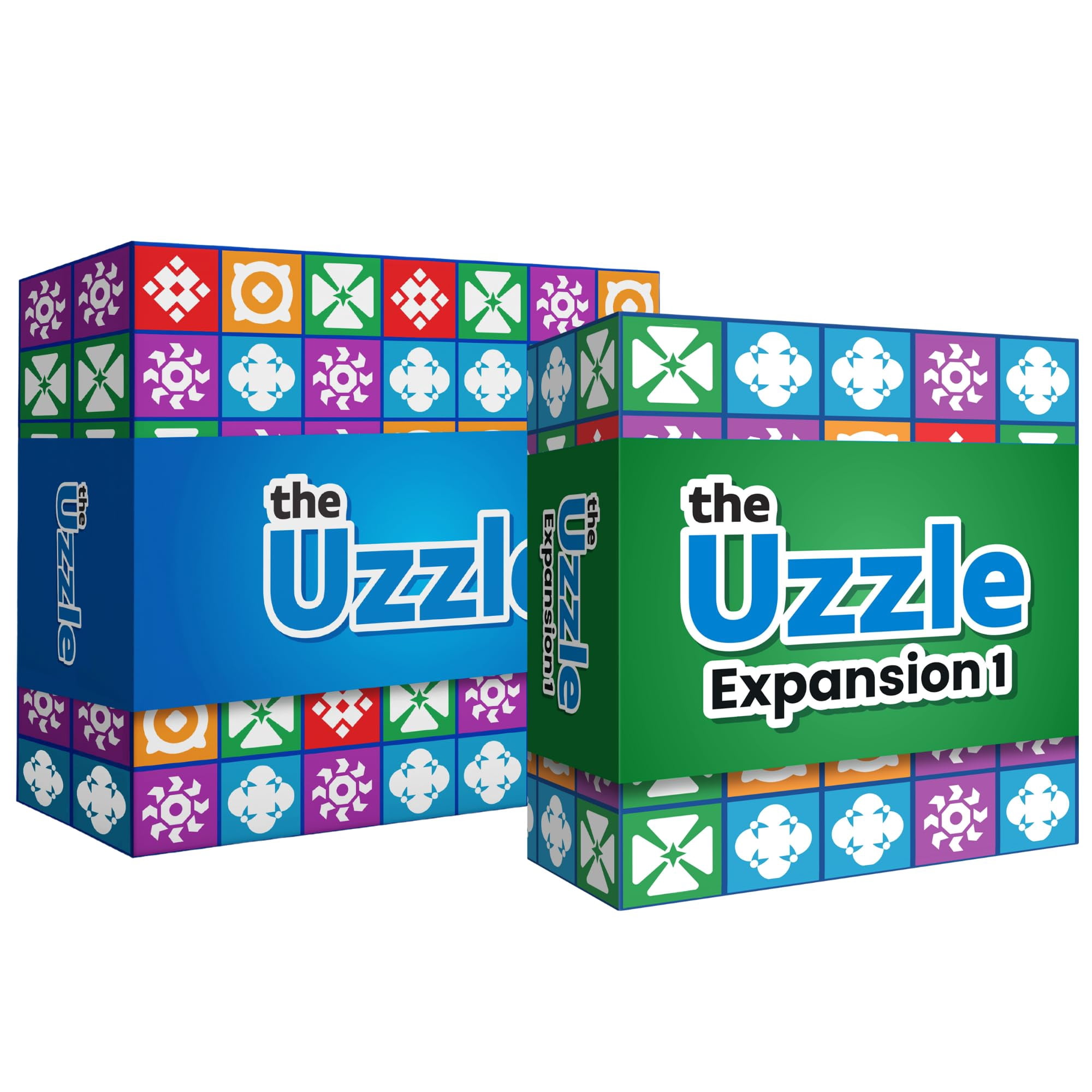 The Uzzle - Juego De Mesa Uzzle 3.0 Y Paquete De Expansión Con Desafíos De Nivel 5