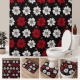 thumbnail image 2 of Set Juego De Baño 4 Piezas Con Cortina Deco Hogar Completo, 2 of 5