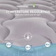 thumbnail image 2 of Cubrecolchón SLEEP ZONE Cooling King Size Grey Nanotex gris, 2 of 3