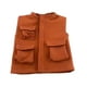 thumbnail image 4 of Mini Chaleco 1/12 Figura Masculina Ropa De Muñeca Para Figuras De Acción De 6 ''cuerpo De Muñeca BJD Naranja, 4 of 5