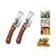 thumbnail image 1 of Pelador de verduras Westicos 3 en 1 con mango de madera, 1 of 6