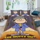 thumbnail image 2 of El Niño Chiflado Conjunto de sábanas temático, trío de piezas, cómodo y amigable con la piel, diseño único, regalo de decoración para el hogar para familiares, amigos y fans,135cm *200cm, 2 of 6