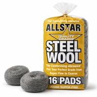 Lana De Acero Hi-Tech 74016 Fine 0000, 16 Almohadillas Para Pulir