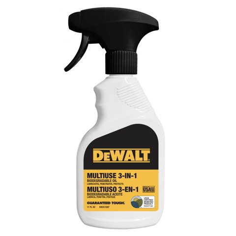 Aceite Dewalt Multiuso, 3 En 1, Biodegradable, 325 Ml