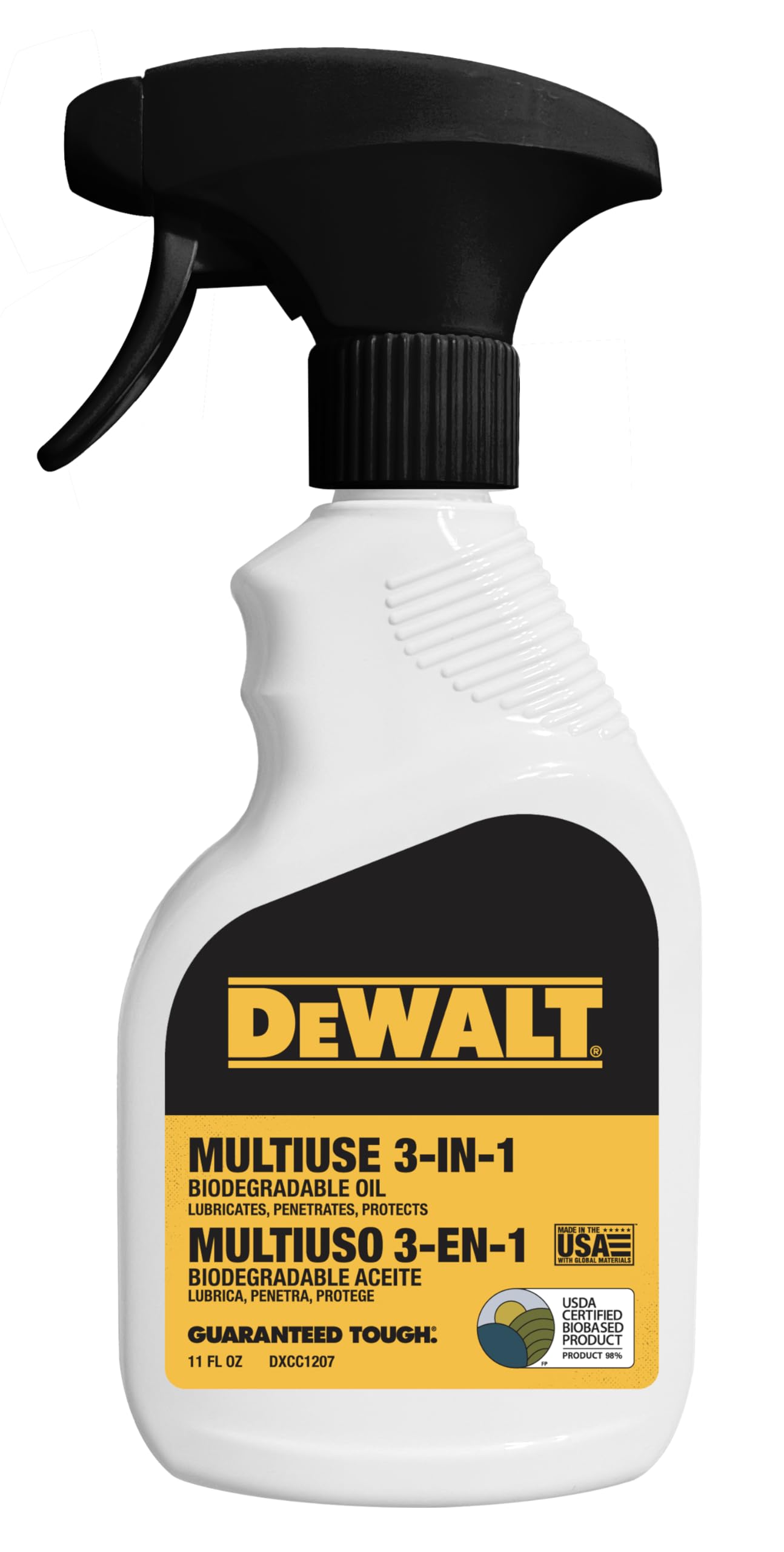 Aceite Dewalt Multiuso, 3 En 1, Biodegradable, 325 Ml