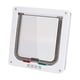 thumbnail image 1 of Puertas Portátiles Para Perros Y Gatos, Puertas Para Gatos Para Ventanas Y Paredes, Para Interiores Y Exteriores, Color Blanco, 1 of 5