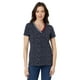 thumbnail image 1 of Camiseta Tommy Hilfiger de manga corta con cuello en V y lunares para mujer, 1 of 2