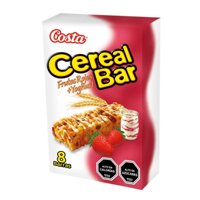 Barra De Cereal Cerealbar Frutos Rojos Y Yoghurt Pack 8 Un 21 Gr Costa