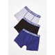 thumbnail image 1 of Boxer Tripack Corto Algodón Azul Talla 4, 1 of 3