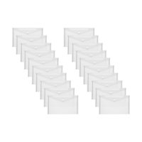 Ioensy - 20X A4 Bolsa Para Documentos Bolsa Para Archivos Bolsa Para Documentos Portátil Para Oficina De Reuniones En Casa