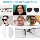 thumbnail image 5 of 15 pares de almohadillas nasales para gafas, almohadillas nasales antideslizantes para gafas, almohadillas nasales elevadas de gel de sílice invisibles transparentes adhesivas para gafas, diseño de fi, 5 of 6