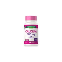 Natures Truth - Calcio 600 Mg + Vitamina D3 60 Capsulas -