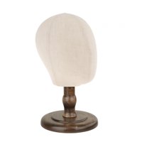 Ioensy - Cabeza De Maniquí, Sombreros, Gafas, Diadema, Postizos, Soporte De Exhibición Para Accesorios Para El Hogar, Marrón Oscuro