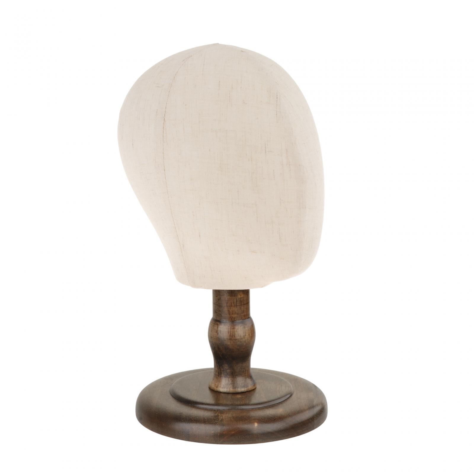 Ioensy - Cabeza De Maniquí, Sombreros, Gafas, Diadema, Postizos, Soporte De Exhibición Para Accesorios Para El Hogar, Marrón Oscuro