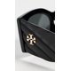 thumbnail image 3 of Gafas de sol Tory Burch Kira negras 145 mm de ancho, 3 of 3